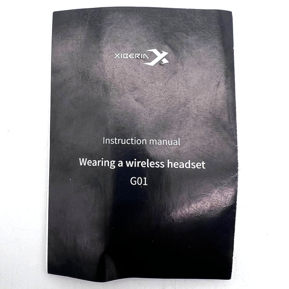 Xiberia G01 Wireless Gaming Headset With Detachable ENC Microphone MISSING USB - Picture 13 of 16